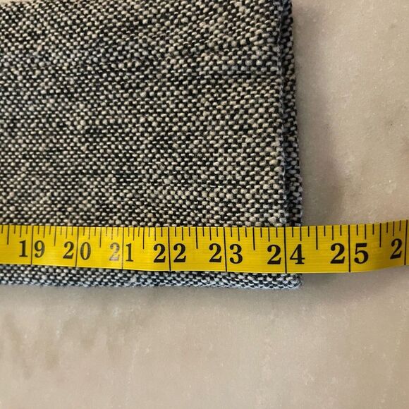 Isaac Mizrahi Women's Blazer‎ Tweed Jacket Black White Size Medium - Picture 5 of 6